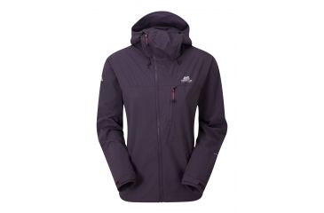 Image of Mountain Equipment Squall  Hooded Jacket - Womens, NIghtshade, 12 ME-002929 NIghtshade 12 NA