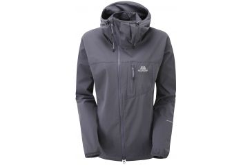 Image of Squall Hooded Jacket - Womens -Welsh Slate-Small