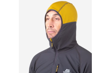 Image of Mountain Equipment Switch Pro Hooded Jacket - Mens, Anvil Grey/Acid, Medium, ME-005131-ME-01565-M