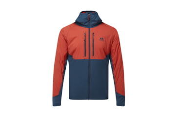 Image of Mountain Equipment Switch Pro Hooded Jacket - Mens, Redrock/Dusk, 2XL, ME006776Me01848R/DXXL