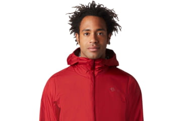 Image of Mountain Hardwear Acadia Jacket - Mens, Dark Brick, 2XL, 1874541603-XX-Large