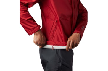 Image of Mountain Hardwear Acadia Jacket - Mens, Dark Brick, 2XL, 1874541603-XX-Large