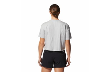 Image of Mountain Hardwear Alpine Flowers Short Sleeve Tee - Womens, Hardwear Grey Heather, Small, 2025241057-H-S