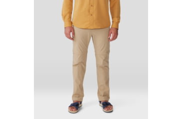 Image of Mountain Hardwear Basin Trek Convertible Pant - Mens, Regular, Moab Tan, 33, 1997821214-33