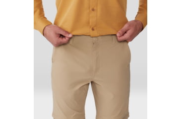 Image of Mountain Hardwear Basin Trek Convertible Pant - Mens, Regular, Moab Tan, 33, 1997821214-33