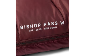 Image of Mountain Hardwear Bishop Pass W 0F/-18C Sleeping Bag - Women's, Washed Raisin, REGxRH, 2105591-629-REGxRH