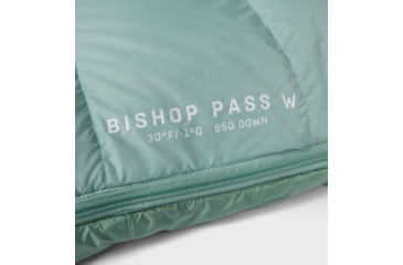 Image of Mountain Hardwear Bishop Pass W 30F/-1C Sleeping Bag - Womens, Mineral Spring, XXL, 2105612-334-LNGxRH