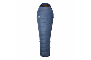 Image of Mountain Hardwear BishopPass M30F/-1C Sleeping Bag, Left Hand, Light Zinc, Regular, 1916981441-Light Zinc-REG-LH