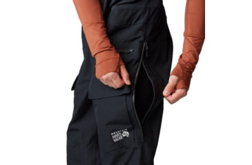 Image of Mountain Hardwear Boundary Ridge GORE-TEX Bib - Mens, 009, LxR, 2043301-009-LxR