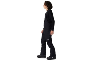 Image of Mountain Hardwear Boundary Ridge Gore-Tex Bib - Mens, Black, Medium, Regular, 1942821010-Black-M-R