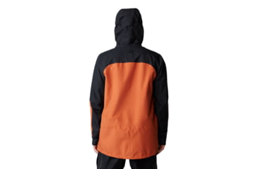 Image of Mountain Hardwear Boundary Ridge Gore Tex Jacket - Mens, Raw Carnelian/Black, Large, 2043311859-L