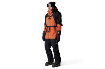 Image of Mountain Hardwear Boundary Ridge Gore Tex Jacket - Mens, Raw Carnelian/Black, Large, 2043311859-L