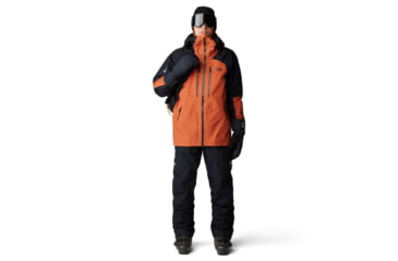 Image of Mountain Hardwear Boundary Ridge Gore Tex Jacket - Mens, Raw Carnelian/Black, Large, 2043311859-L