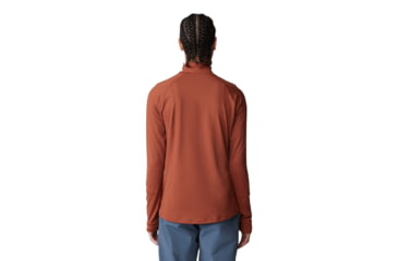 Image of Mountain Hardwear Butter Up Half Zip Top - Mens, Iron Oxide, Large, 2084661218-L