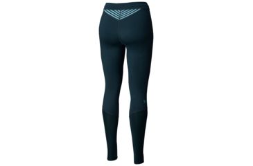 Image of Mountain Hardwear Butterlicious Stripe Tight, Blue Spruce, S, 1732961310-S-29