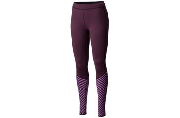 Image of Mountain Hardwear Butterlicious Stripe Tight, Dark Tannin, M, 1732961509-M-29