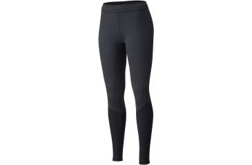 Image of Mountain Hardwear Butterlicious Stripe Tight - Women's-Black-Short Inseam-Medium