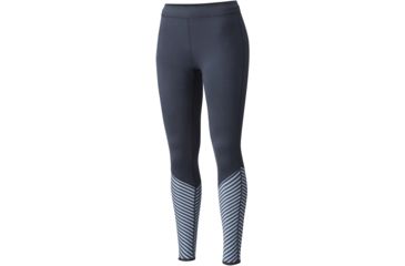 Image of Mountain Hardwear Butterlicious Stripe Tight - Women's-Inkwell-Short Inseam-X-Small