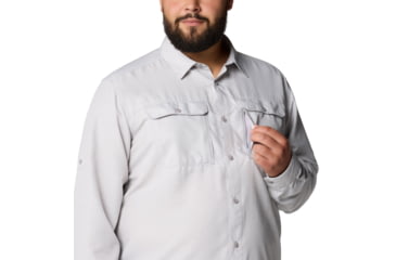 Image of Mountain Hardwear Canyon Extended Long Sleeve Shirt - Mens, 055, 3XT, 2104102-055-3XT