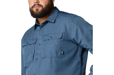 Image of Mountain Hardwear Canyon Extended Long Sleeve Shirt - Mens, 492, 3XT, 2104102-492-3XT