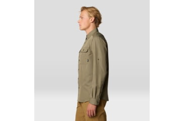 Image of Mountain Hardwear Canyon Extended Long Sleeve Shirt - Mens, Stone Green, S, 190423047321