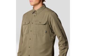 Image of Mountain Hardwear Canyon Extended Long Sleeve Shirt - Mens, Stone Green, S, 190423047321