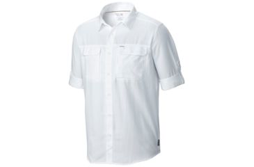 Image of Mountain Hardwear Canyon Long Sleeve Shirt - Men's, White, XXL, OM7043100-XXL