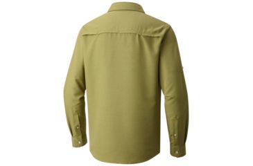Image of Mountain Hardwear Canyon Long Sleeve Shirt - Men's, Fatigue Green, L 1648751303-L