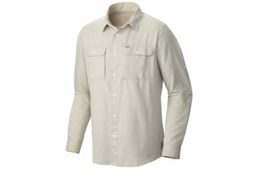 Image of Canyon Long Sleeve Shirt - Mens-Saddle-Medium