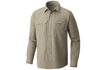 Image of Mountain Hardwear Canyon Long Sleeve Shirt - Men's, Badlands, Extra Large, OM7043103-XL