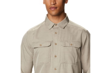 Image of Mountain Hardwear Canyon Long Sleeve Shirt - Men's, Badlands, XXL, OM7043103-XXL