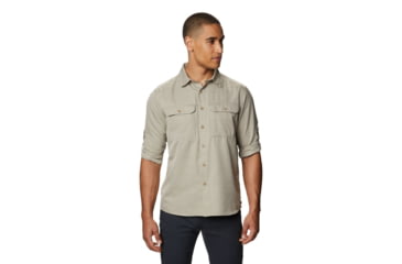 Image of Mountain Hardwear Canyon Long Sleeve Shirt - Men's, Badlands, XXL, OM7043103-XXL