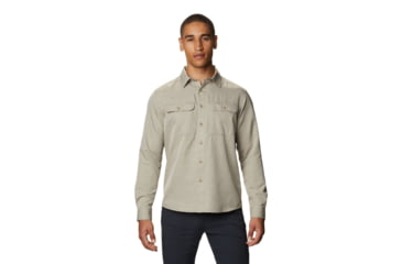Image of Mountain Hardwear Canyon Long Sleeve Shirt - Men's, Badlands, XXL, OM7043103-XXL