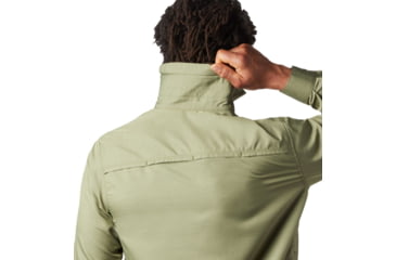 Image of Mountain Hardwear Canyon Long Sleeve Shirt - Men's, Dark Army, Extra Large, OM7043304-XL