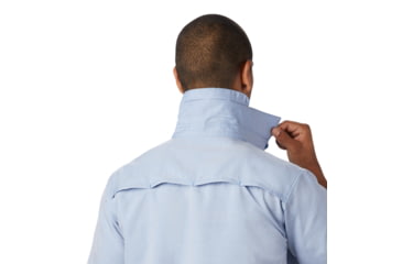 Image of Mountain Hardwear Canyon Long Sleeve Shirt - Men's, Deep Lake, Medium, OM7043451-M