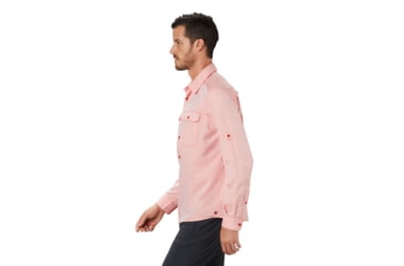 Image of Mountain Hardwear Canyon Long Sleeve Shirt - Mens, Desert Red, Large, 1648751831-Desert Red-L