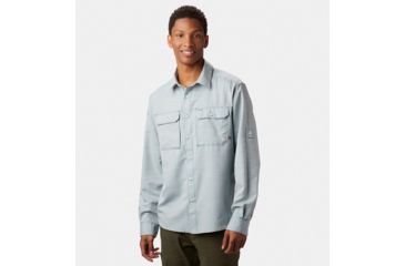Image of Mountain Hardwear Canyon Long Sleeve Shirt - Mens, Dive, Large, 1648751468-L