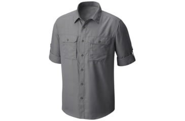 Image of Mountain Hardwear Canyon Long Sleeve Shirt - Men's, Manta Grey, Large, OM7043073-L