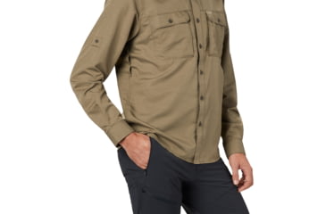 Image of Mountain Hardwear Canyon Long Sleeve Shirt - Men's, Ridgeline, Large, OM7043204-L