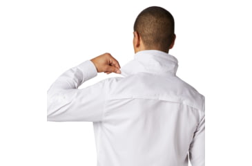 Image of Mountain Hardwear Canyon Long Sleeve Shirt - Men's, White, Large, OM7043100-L