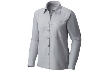 Image of Mountain Hardwear Canyon Long Sleeve Shirt - Women's, Steam, XS 1648531089-XS