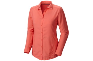 Image of Mountain Hardwear Canyon Long Sleeve Shirt - Women's-Wild Melon-2