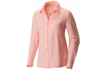 Image of Canyon Long Sleeve Shirt - Womens-Coralescent-Small