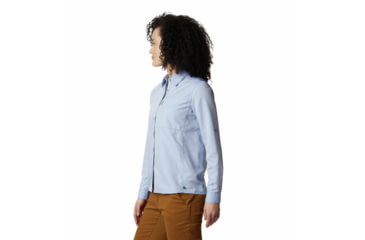 Image of Mountain Hardwear Canyon Long Sleeve Shirt - Womens, Deep Lake, Extra Large, 1648531451-Deep Lake-XL