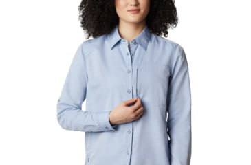Image of Mountain Hardwear Canyon Long Sleeve Shirt - Womens, Deep Lake, Small, 1648531451-S