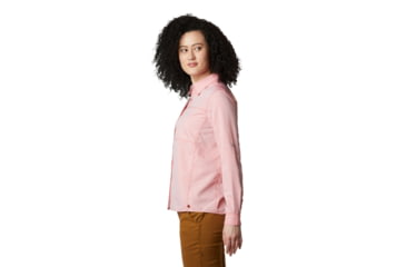 Image of Mountain Hardwear Canyon Long Sleeve Shirt - Womens, Desert Red, Extra Small, 1648531831-XS