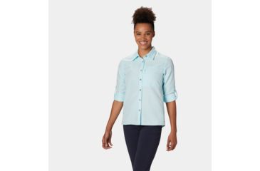 Image of Mountain Hardwear Canyon Long Sleeve Shirt - Womens, Eddy, Small, 1648531376-S