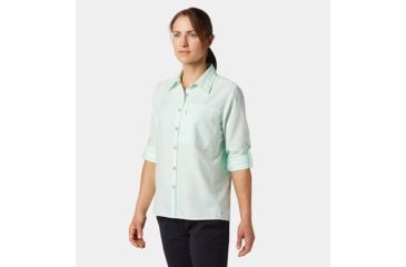Image of Mountain Hardwear Canyon Long Sleeve Shirt - Womens, Pristine, Small, 1648531380-S