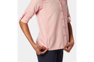 Image of Mountain Hardwear Canyon Long Sleeve Shirt - Womens, Solstice Red, Small, 1648531804-S