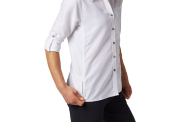 Image of Mountain Hardwear Canyon Long Sleeve Shirt - Womens, White, Medium, 1648531100-M